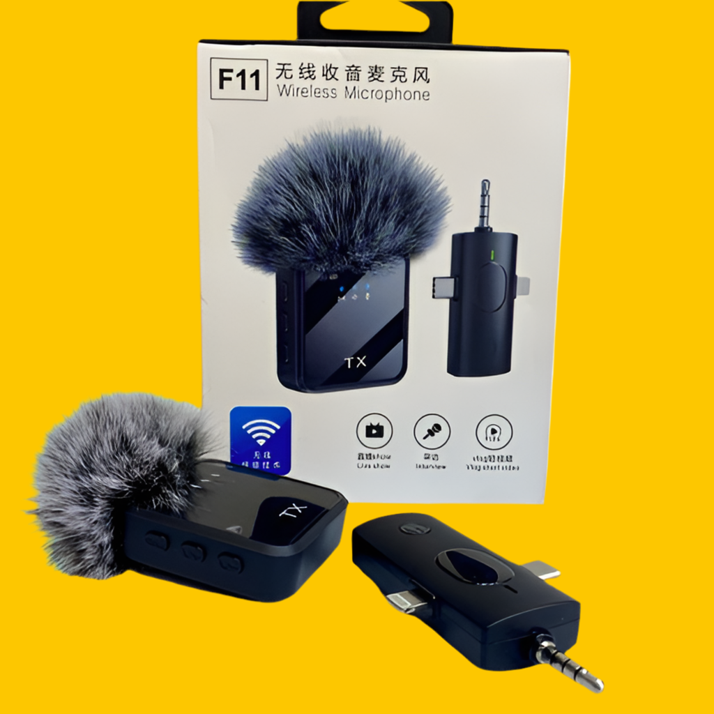 ميكروفون لاسلكي f11