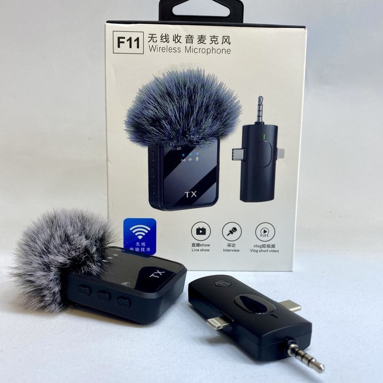 ميكروفون لاسلكي f11