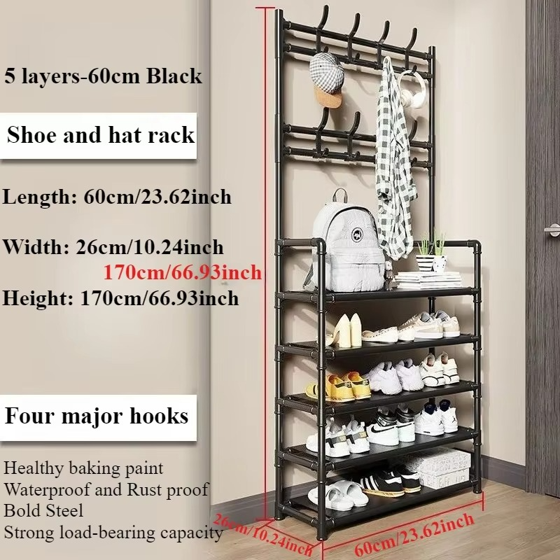 حامل احذية و ملابس متعدد الاستعمالات